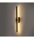Trevor Integrated LED Wall Lamp Black 3100K-2