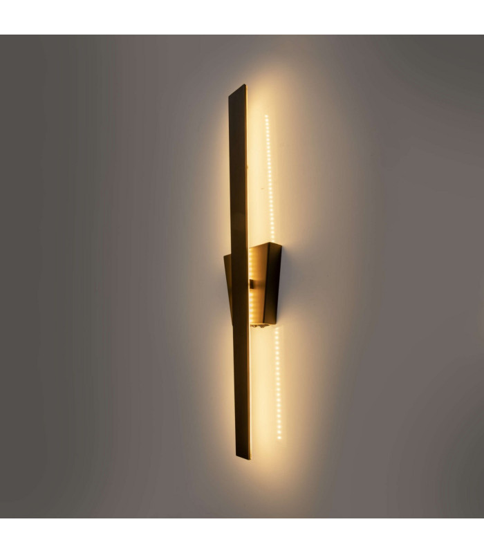 Trevor Integrated LED Wall Lamp Black 3100K-2