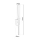 Trevor Integrated LED Wall Lamp Black 3100K-3