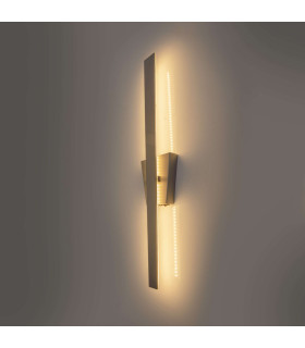 Trevor Integrated LED Wall Lamp Satin Nickel 3100K-2