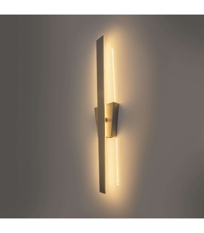 Trevor Integrated LED Wall Lamp Satin Nickel 3100K-2