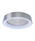 Multo Dimmable CCT Integrated LED Semi Flush Ceiling Light Satin Nickel 2650-6520K Remote Control-1