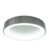 Multo Dimmable CCT Integrated LED Semi Flush Ceiling Light Satin Nickel 2650-6520K Remote Control-8