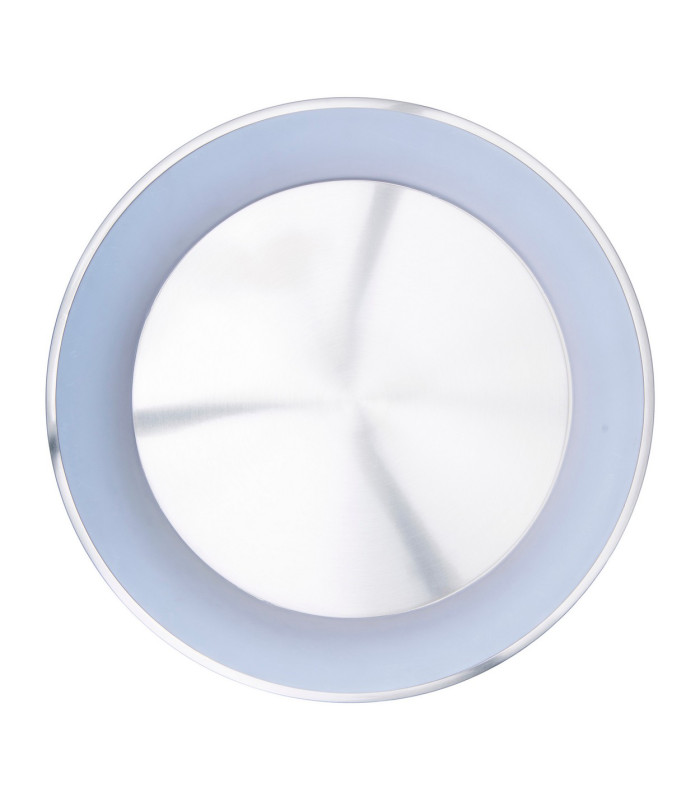 Multo Dimmable CCT Integrated LED Semi Flush Ceiling Light Satin Nickel 2650-6520K Remote Control-15