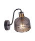 Foro Dome Wall Lamp Black 1xE27-4