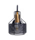 Foro Dome Wall Lamp Black 1xE27-9