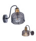 Foro Dome Wall Lamp Black 1xE27-11