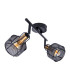 Foro Twin Ceiling Spotlight Black 2xE14-7