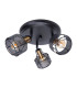 Foro Ceiling Spotlight Clusters Black 3xE14-1