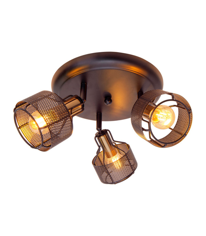 Foro Ceiling Spotlight Clusters Black 3xE14-4