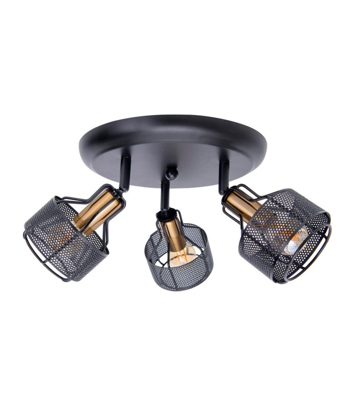 Foro Ceiling Spotlight Clusters Black 3xE14-5