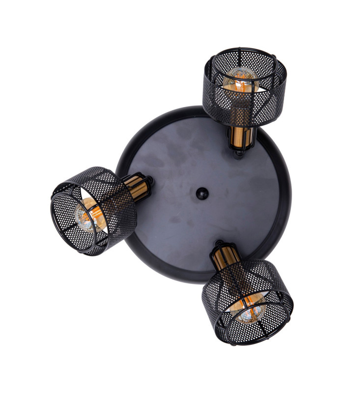 Foro Ceiling Spotlight Clusters Black 3xE14-7