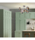 Orion Multi Arm Semi Flush Ceiling Lamp Chrome 6xG9-2