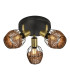 Corbis Ceiling Spotlight Clusters Black 3xE14-4