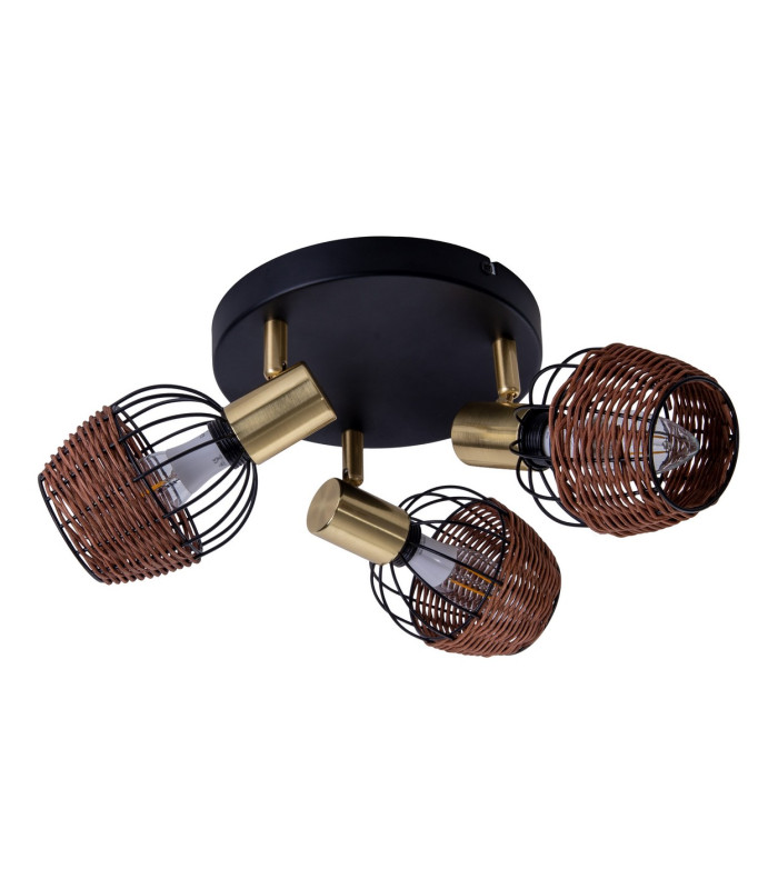 Corbis Ceiling Spotlight Clusters Black 3xE14-10