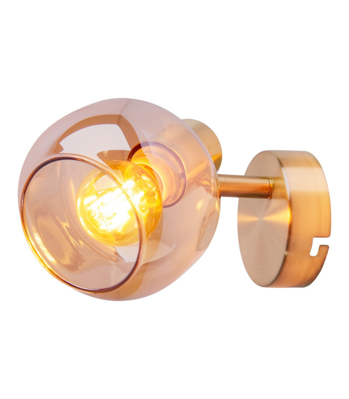 Libby Dome Wall Lamp Brass 1xE14-9