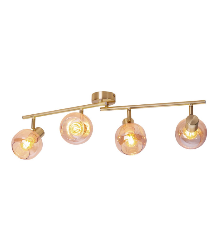 Libby Ceiling Spotlight Bar Brass 4xE14-6