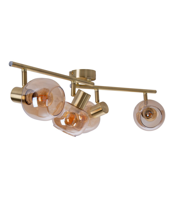 Libby Ceiling Spotlight Bar Brass 4xE14-9
