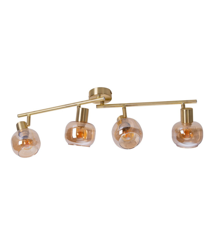 Libby Ceiling Spotlight Bar Brass 4xE14-16