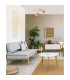 Libby Twin Ceiling Spotlight Brass 2xE14-2