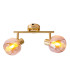 Libby Twin Ceiling Spotlight Brass 2xE14-5