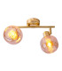 Libby Twin Ceiling Spotlight Brass 2xE14-8