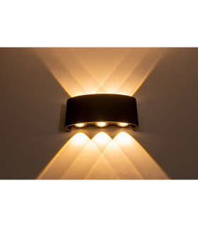 Auron LED Outdoor Up Down Wall Lamp Anthracite 3000K IP65-2