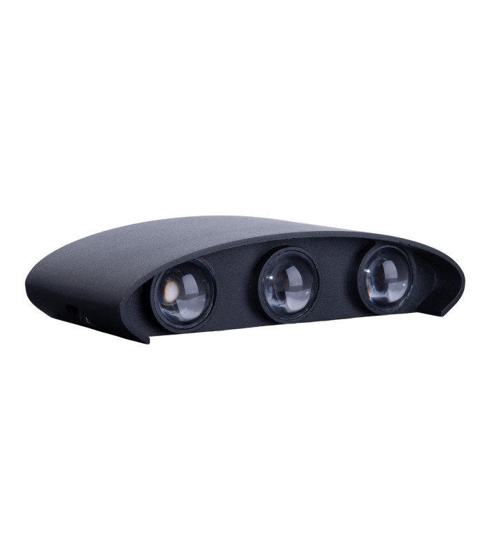 Auron LED Outdoor Up Down Wall Lamp Anthracite 3000K IP65-9