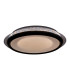 Canna Dimmable CCT Integrated LED Semi Flush Ceiling Light White 3000-6200K-4