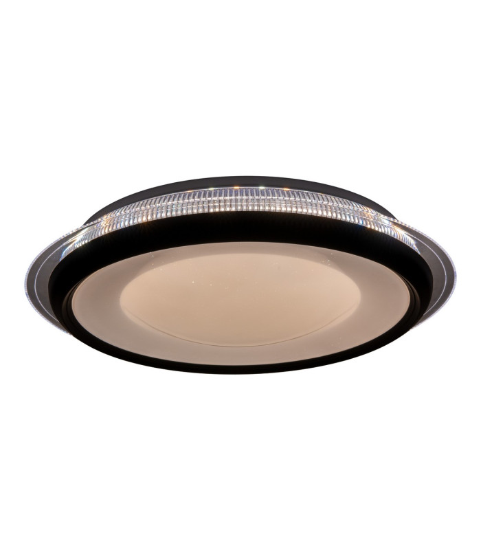 Canna Dimmable CCT Integrated LED Semi Flush Ceiling Light White 3000-6200K-4