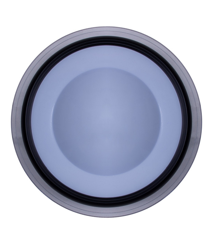 Canna Dimmable CCT Integrated LED Semi Flush Ceiling Light White 3000-6200K-5