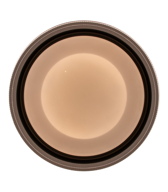 Canna Dimmable CCT Integrated LED Semi Flush Ceiling Light White 3000-6200K-6