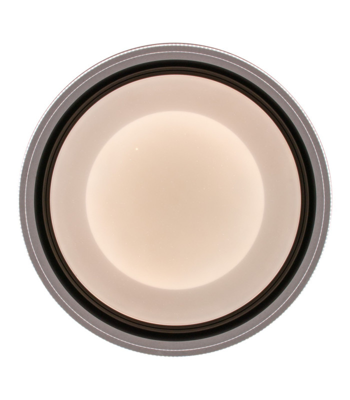Canna Dimmable CCT Integrated LED Semi Flush Ceiling Light White 3000-6200K-8