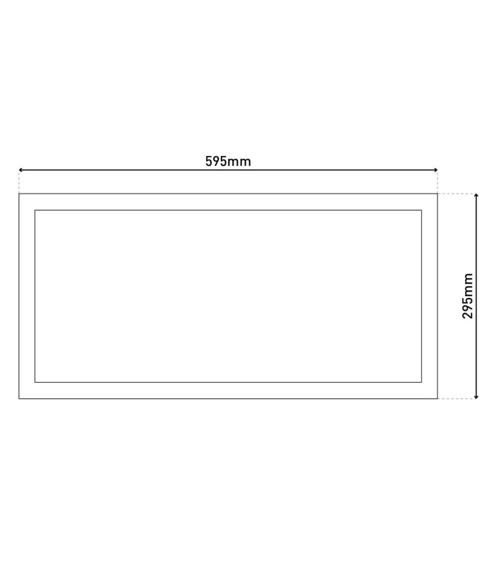 Nicola LED Panel Neutral White 4000K-3