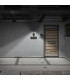 Nora Dimmable LED Solar Outdoor Motion Sensor Wall Lamp Black PIR + Dusk to Dawn Sensor 3000K IP44-2