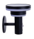 Nora Dimmable LED Solar Outdoor Motion Sensor Wall Lamp Black PIR + Dusk to Dawn Sensor 3000K IP44-6