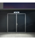 Pacita Dimmable LED Solar Outdoor Motion Sensor Wall Lamp Black PIR + Dusk to Dawn Sensor 6500K IP44-3
