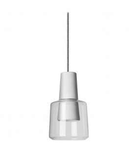 LED 1 Light Ceiling Pendant White - 1