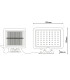 Pepe Set of 2 Twin Solar Outdoor Motion Sensor Wall Lamp Black PIR + Dusk to Dawn Sensor 12000K IP44-4