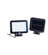 Pepe Set of 2 Twin Solar Outdoor Motion Sensor Wall Lamp Black PIR + Dusk to Dawn Sensor 12000K IP44-5