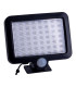 Pepe Set of 2 Twin Solar Outdoor Motion Sensor Wall Lamp Black PIR + Dusk to Dawn Sensor 12000K IP44-9