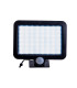 Pepe Set of 2 Twin Solar Outdoor Motion Sensor Wall Lamp Black PIR + Dusk to Dawn Sensor 12000K IP44-10