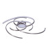 Radon Dimmable Integrated LED Semi Flush Ceiling Light Steel-Blank 2900K-11