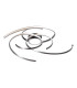 Radon Dimmable Integrated LED Semi Flush Ceiling Light Steel-Blank 2900K-12