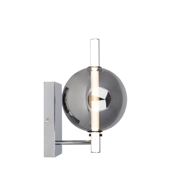 Nova Dimmable LED Wall Lamp Chrome 3000K-6