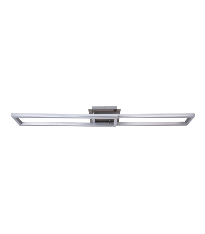 Bantry Dimmable LED CCT Flush Ceiling Light Aluminium 2700-6600K Remote Control Timer Function-1