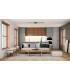 Bantry Dimmable LED CCT Flush Ceiling Light Aluminium 2700-6600K Remote Control Timer Function-2