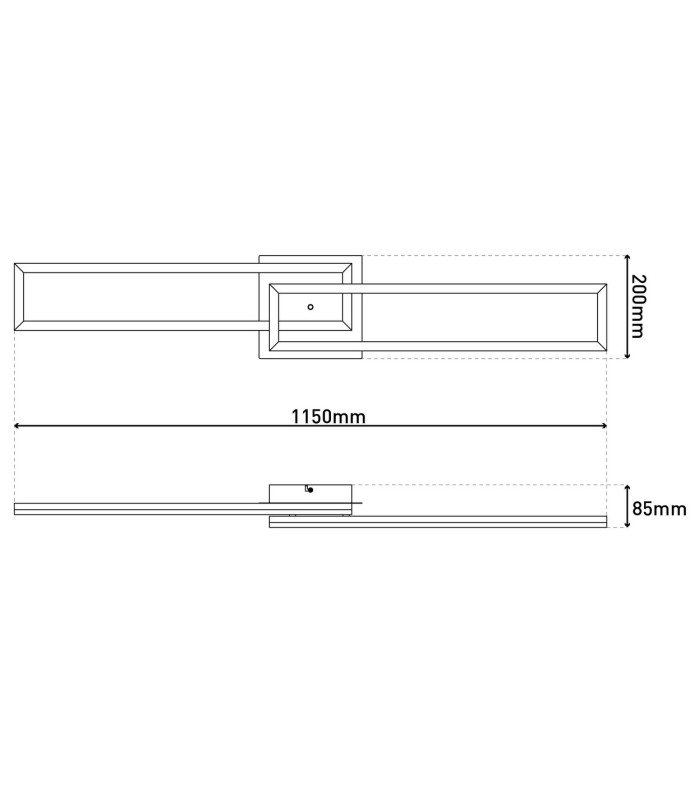 Bantry Dimmable LED CCT Flush Ceiling Light Aluminium 2700-6600K Remote Control Timer Function-3