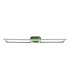 Bantry Dimmable LED CCT Flush Ceiling Light Aluminium 2700-6600K Remote Control Timer Function-4