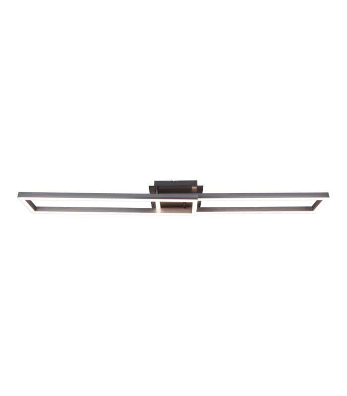 Bantry Dimmable LED CCT Flush Ceiling Light Aluminium 2700-6600K Remote Control Timer Function-5